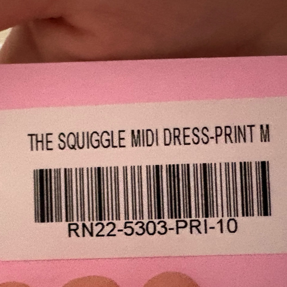 Chic Strapless Multicolor Dress - Picture 6 of 6